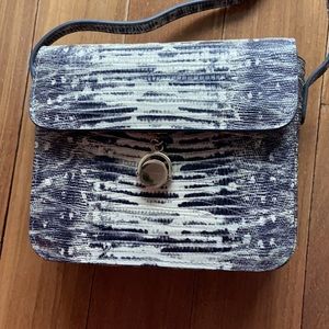 CO Small Box Bag in Tejus Lizard